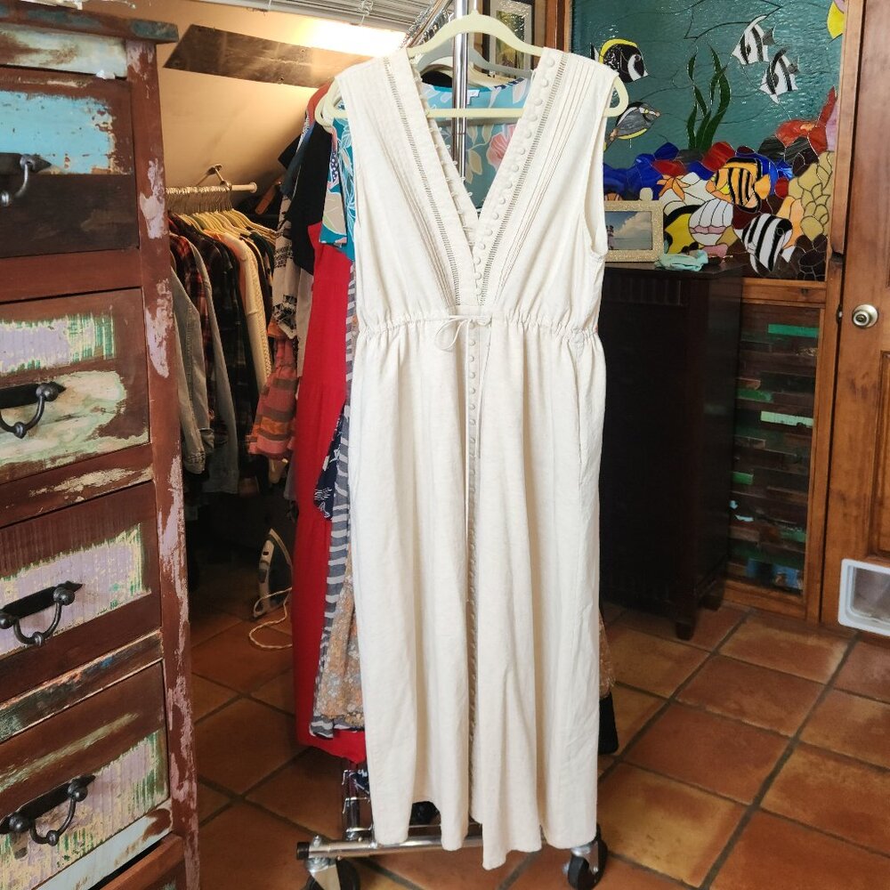 Linen Chicwish Midi Dress